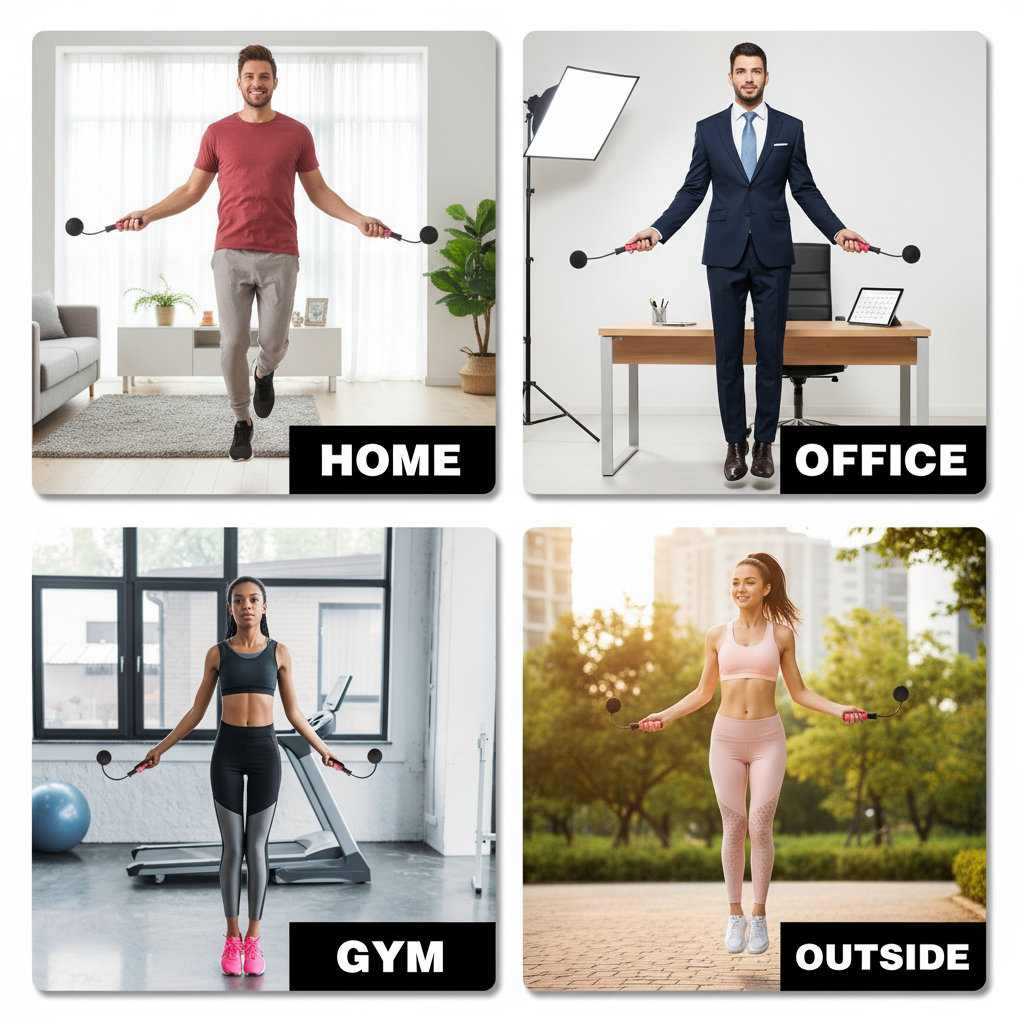 Swishco™ Precision Cordless Trainer (Weighted Freedom Rope)