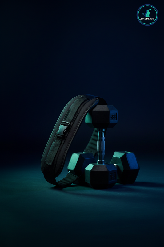 SwishBelt Pro™ Adjustable Weighted Training Belt | Home & Gym