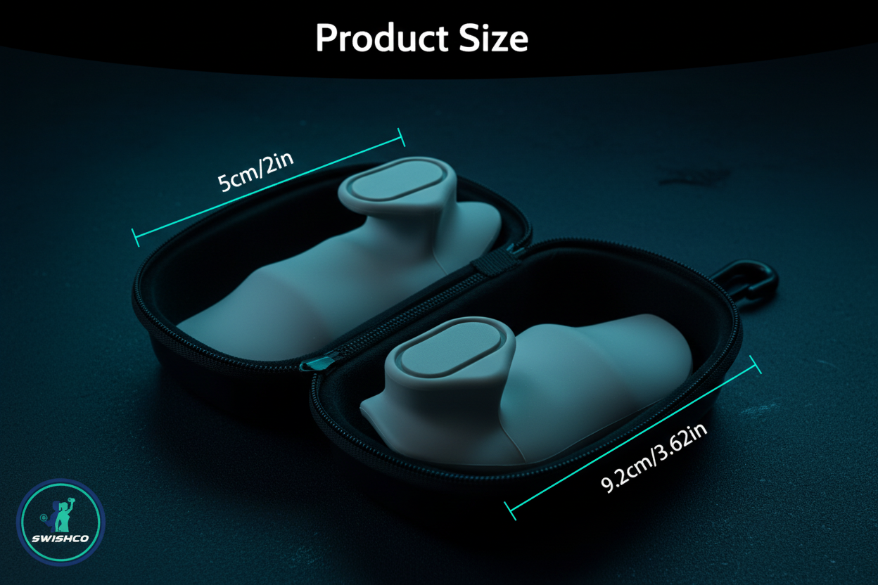 SwishGrip Pro™ Silicone Gym Hand Grips