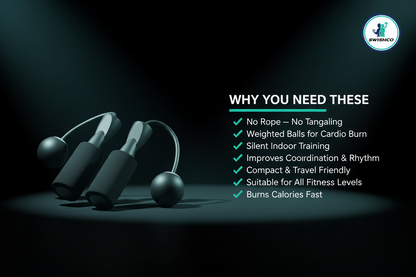 Swishco™ Precision Cordless Trainer (Weighted Freedom Rope)